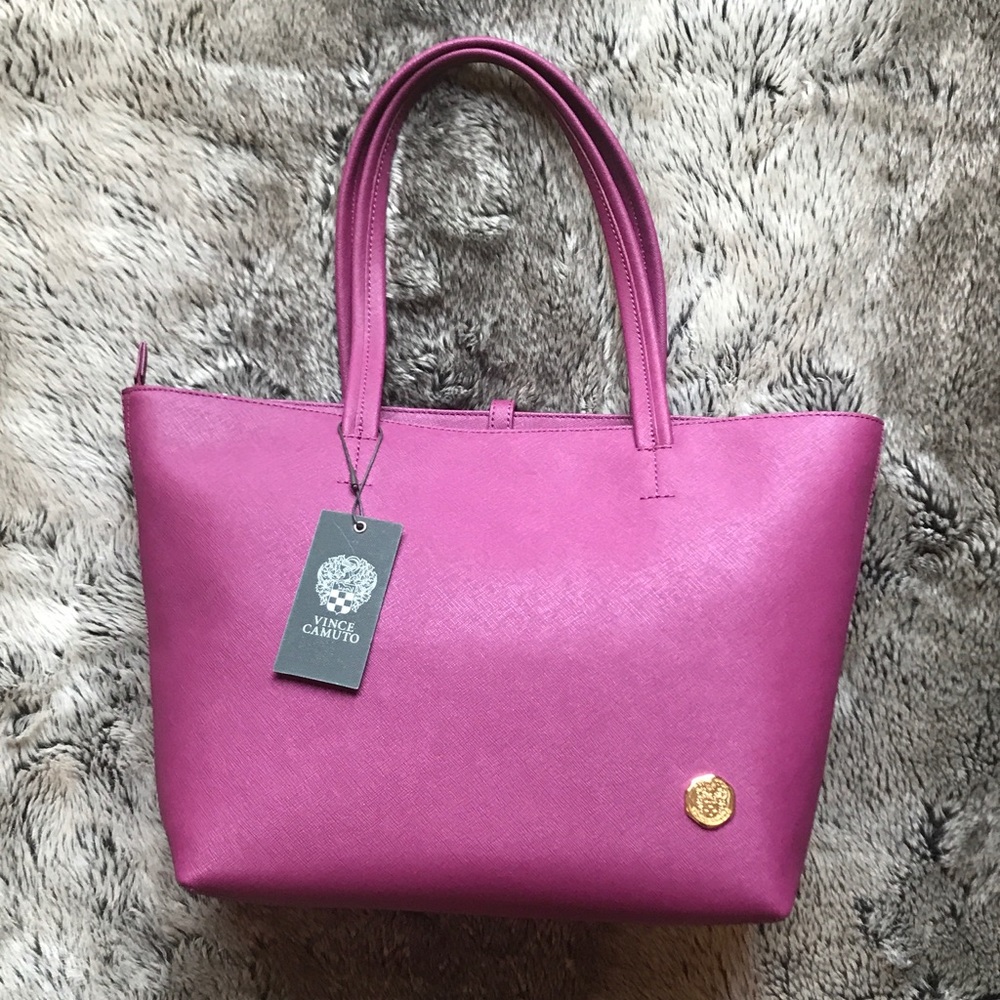 Vince Camuto Fuchsia Leila Tote NEW W/ TAGS